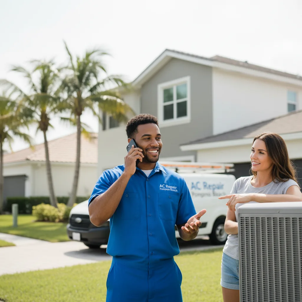 AC Repair Pompano Beach customer support in Pottsboro